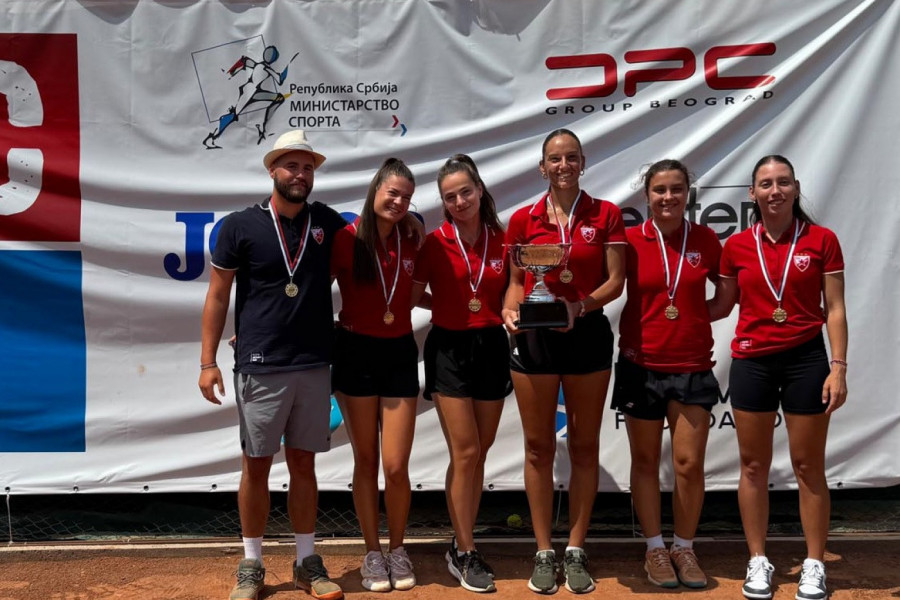 ONI SU NASLEDNICI NOVAKA, ANE I JELENE: Zvezda i Spartak ekipni PRVACI SRBIJE! (FOTO GALERIJA)