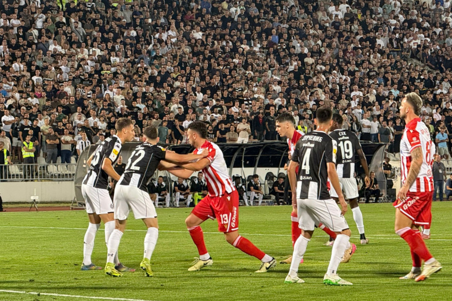 NAVIJAČI PARTIZANA OGORČENI: Zvezdin drugi gol sporan, tvrde da je Seol bio u ofsajdu! (VIDEO)