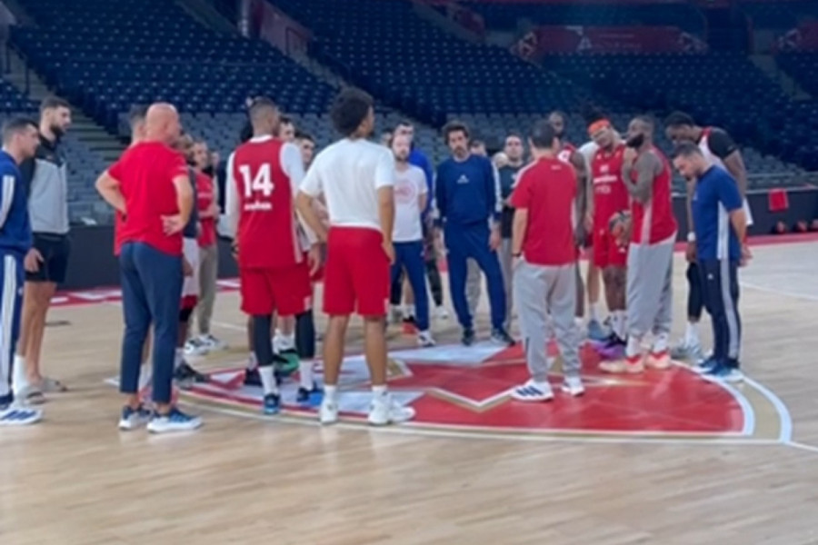 ZVEZDINA "KUHINJA" RADI PUNOM PAROM: Jedna slika sa treninga crveno-belih baš će obradovati delije! (FOTO)