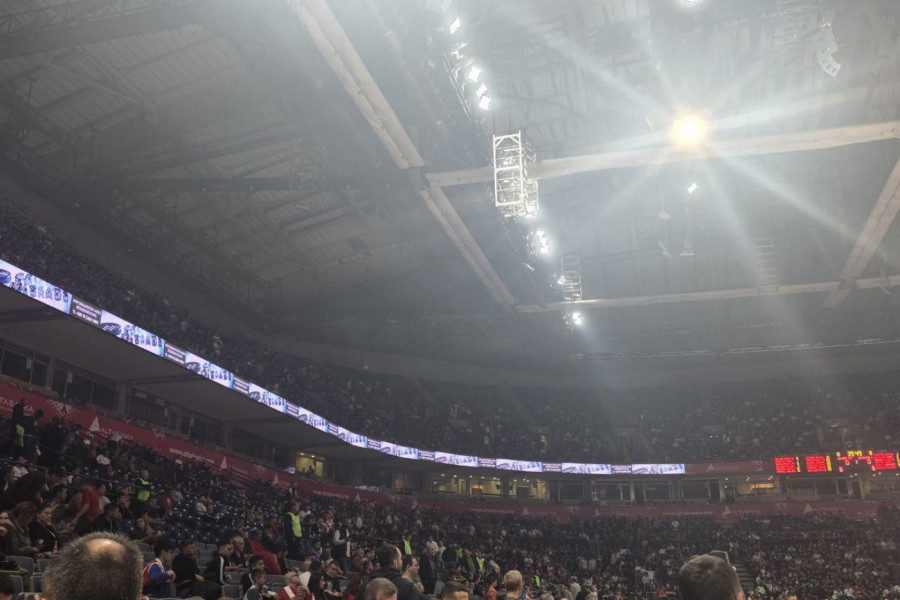 LUDNICA U ARENI POSLE RAZBIJANJA BASKONIJE: Igrači i navijači u delirijumu! (VIDEO)