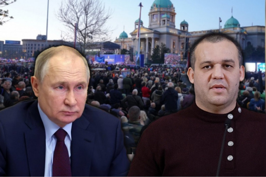 PUTINOV PRIJATELJ ODUŠEVLJEN SLIKOM IZ BEOGRADA: Legenda boksa ovako je ispratila skup "Ne damo Srbiju" (FOTO)