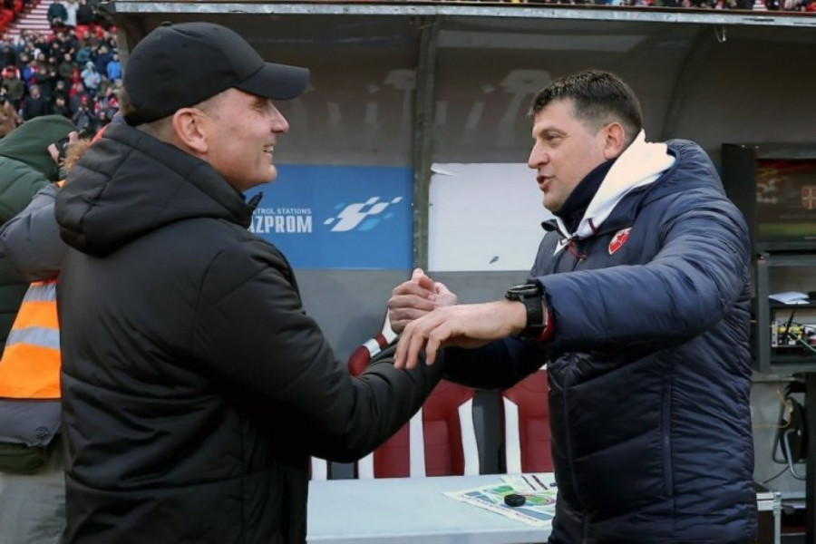 POSLEDNJI RAPORT PRED DERBI: Milojević i Blagojević bez dlake na jeziku