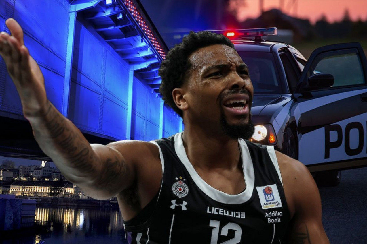 BRAUNU NE SME DLAKA DA FALI SA GLAVE: Košarkaša Partizana čuva nikad jače obezbeđenje (VIDEO) BRAUNU NE SME DLAKA DA FALI SA GLAVE: Košarkaša Partizana čuva nikad jače obezbeđenje (VIDEO)