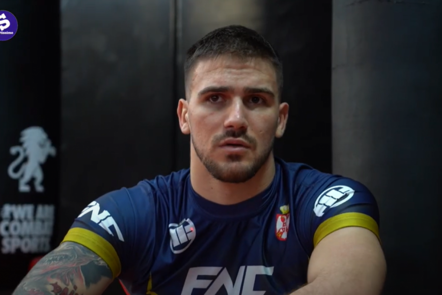 TEŠKE SCENE PRED FNC 23: Pogledajte šta je Marko Bojković radio pola sata pred zvanično merenje! (VIDEO)