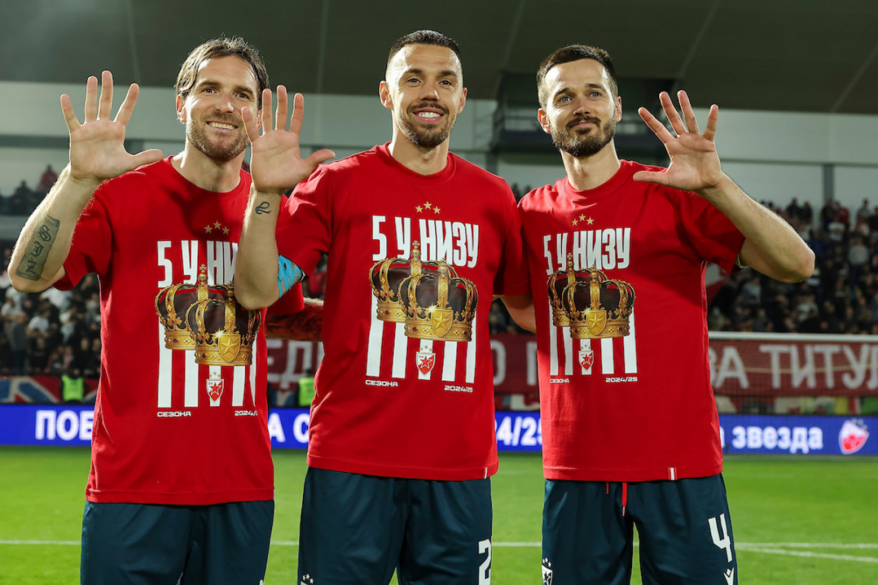 PODATAK ZA PONOS CRVENE ZVEZDE I BRIGU SRPSKOG FUDBALA: Juri se apsolutni rekord gibraltarskog najuspešnijeg kluba!