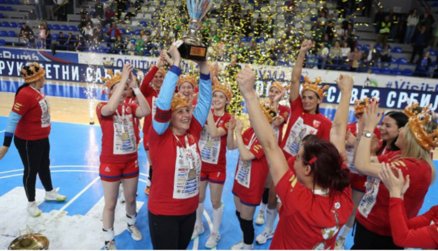 Rukometašice Crvene zvezde odbranile titulu prvaka države
