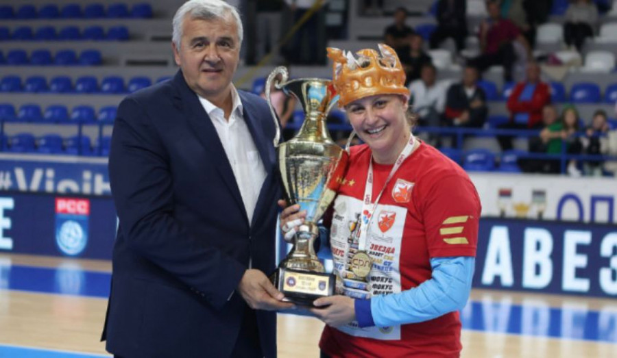 Rukometašice Crvene zvezde odbranile titulu prvaka države