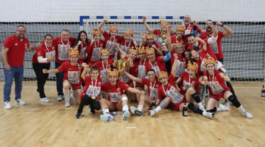 Rukometašice Crvene zvezde odbranile titulu prvaka države