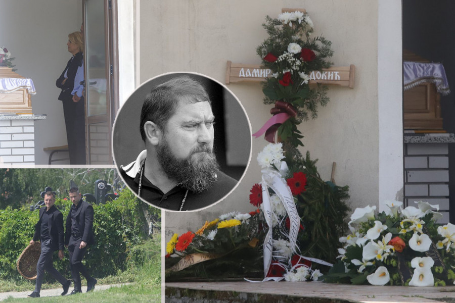 JELENA DOKIĆ NIJE DOŠLA NA OČEVU SAHRANU, ALI ON JE ZATO TU: Stigao je prvi, a evo i s kim je došao! (FOTO, VIDEO)