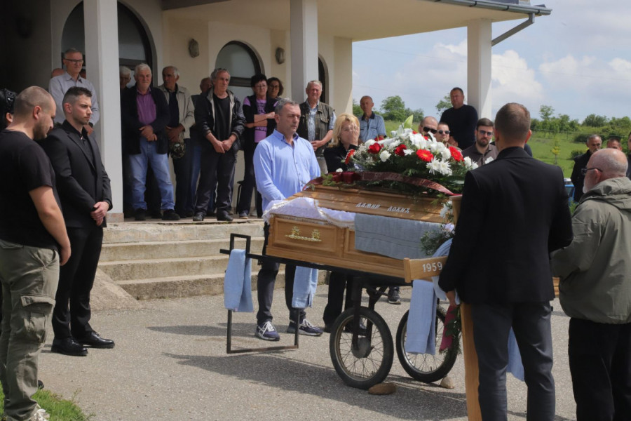 Damir Dokić, sahrana i grob