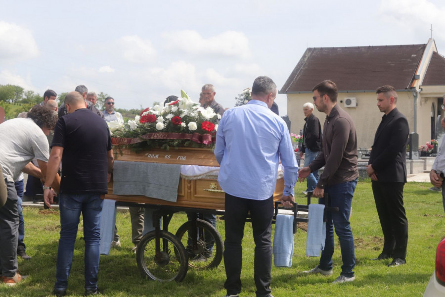 Damir Dokić, sahrana i grob