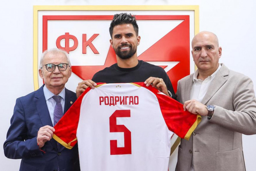 CRVENA ZVEZDA PREDSTAVILA NOVO POJAČANJE: Brazilac sleteo u Beograd!
