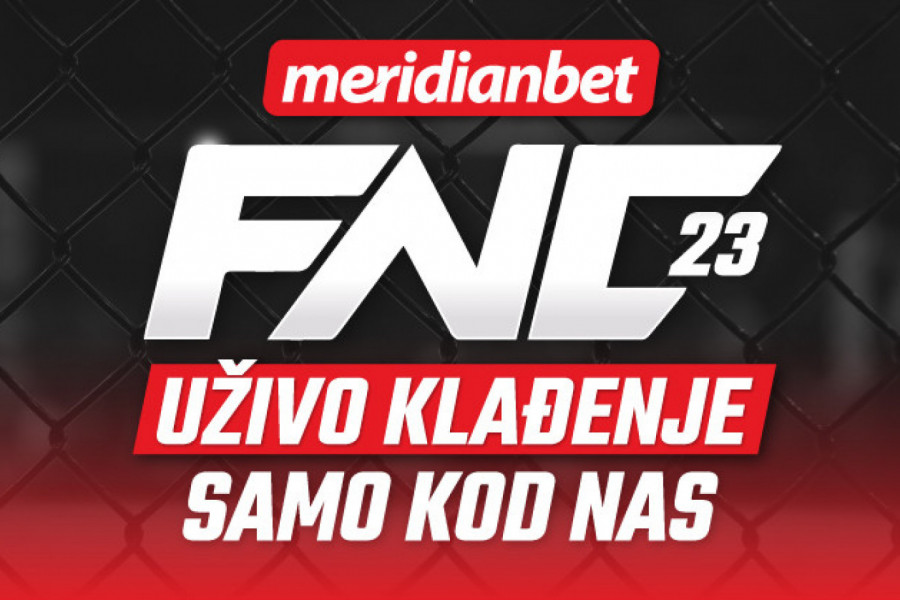 POČINJE BORBA TITANA: KLADI SE NA "FNC 23" UŽIVO - SAMO U MERIDIANU!