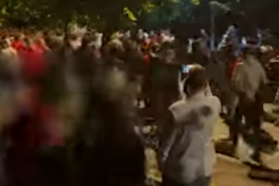 KORTEO DELIJA HRLI KA KALEMEGDANU: Sve je spremno za proslavu titule! (VIDEO)