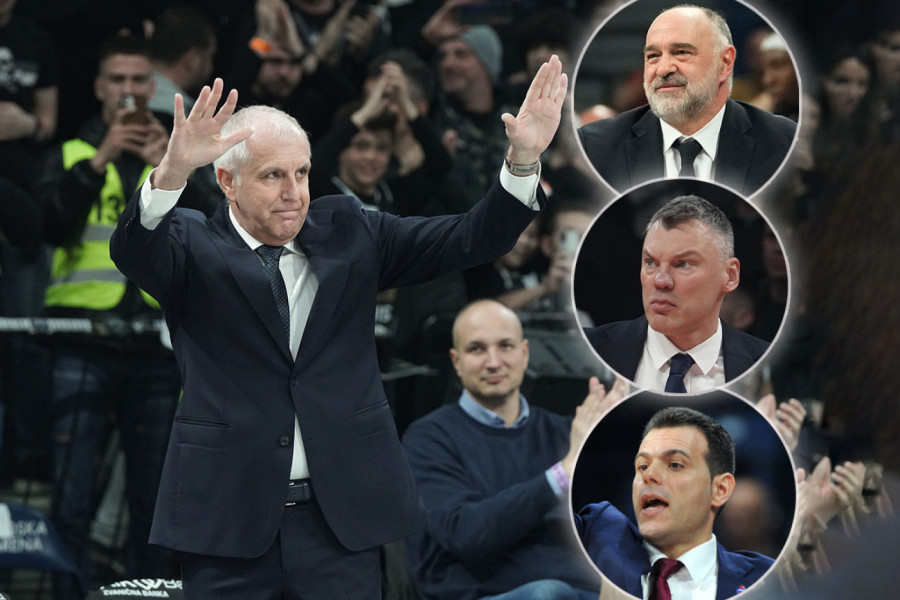 ŽELJKO OBRADOVIĆ IMA 9 EVROLIGA, ALI MNOGI MU PRIPISUJU DODATNIH 5: Srbinovi učenici haraju Evropom!