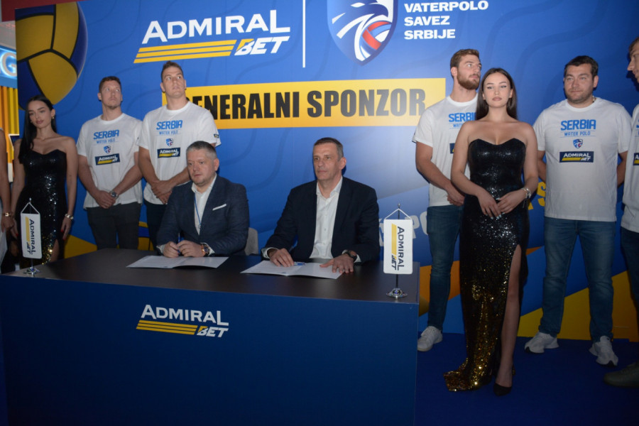 NAJBOLJI UZ NAJBOLJE: AdmiralBet novi generalni sponzor Vaterpolo saveza Srbije