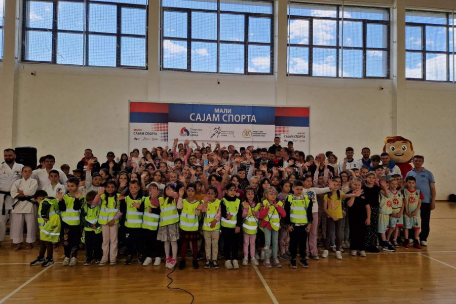 ZAJEČAR DOMAĆIN MALOG SAJMA: Deca prošla kroz poligone sportova!