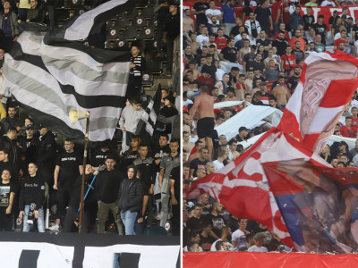 Sve spremno za spektakl u Areni: Navijači Crvene zvezde i Partizana ovo dosad nisu doživeli