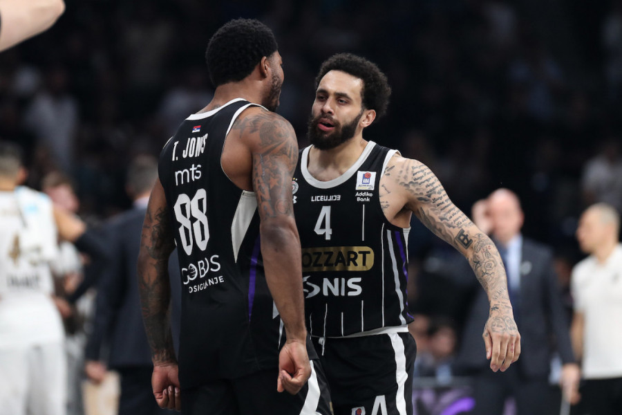 PARTIZAN JE PRVI FINALISTA ADMIRALBET ABA LIGE! Dubai namučio crno-bele na startu, pa se potpuno UGASIO!