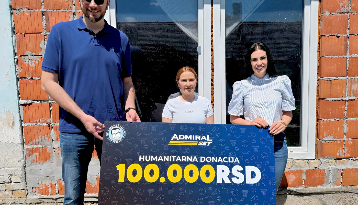 ADMIRALBET I JAOMILE: Koš za dobro delo