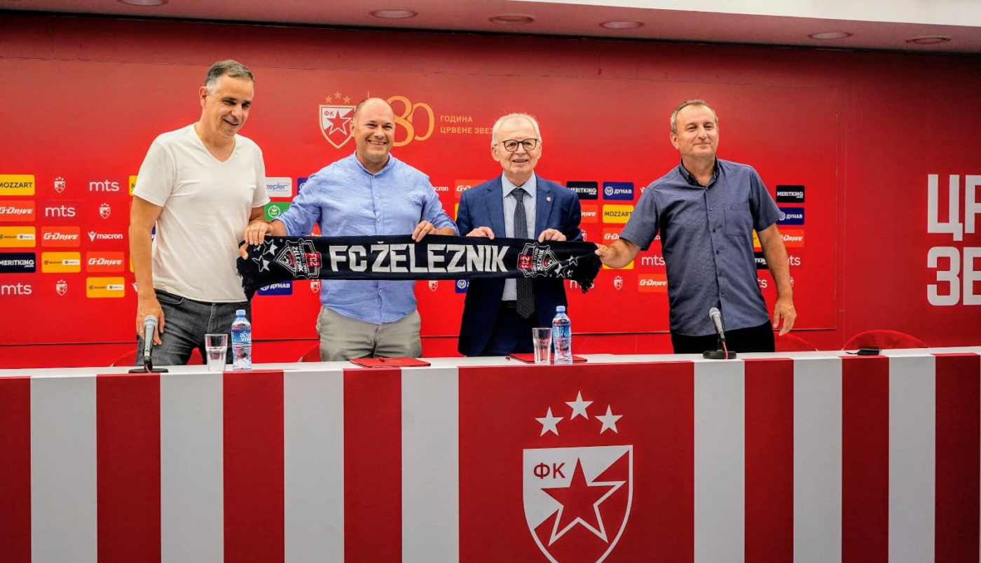 NASTAVLJA SE USPEŠNA SARADNJA: Crvena zvezda prepoznala FC Železnik kao pouzdanog partnera! NASTAVLJA SE USPEŠNA SARADNJA: Crvena zvezda prepoznala FC Železnik kao pouzdanog partnera!