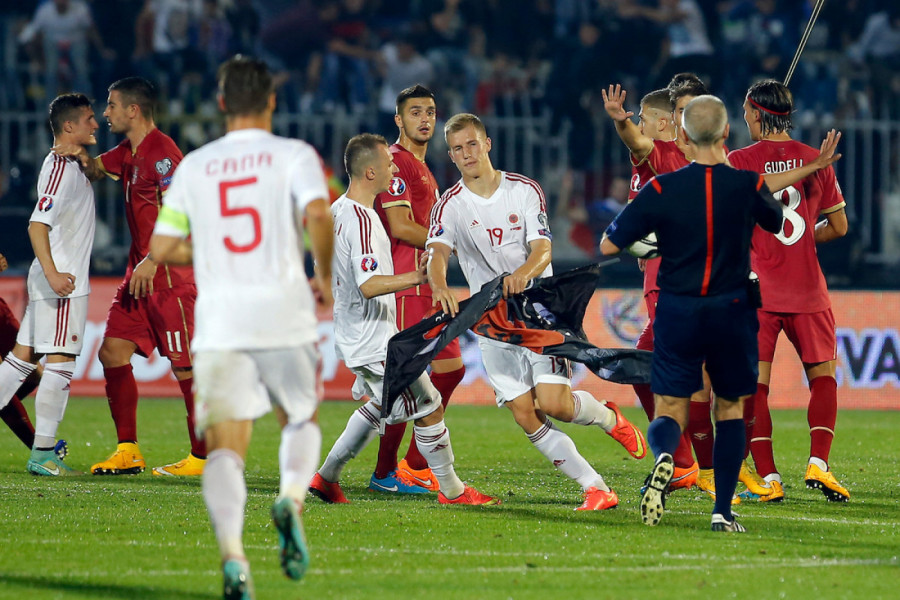 SKANDALOZNA PROVOKACIJA ALBANCA PRED MEČ: Umešao politiku u sport i pomenuo lažnu državu Kosovo!
