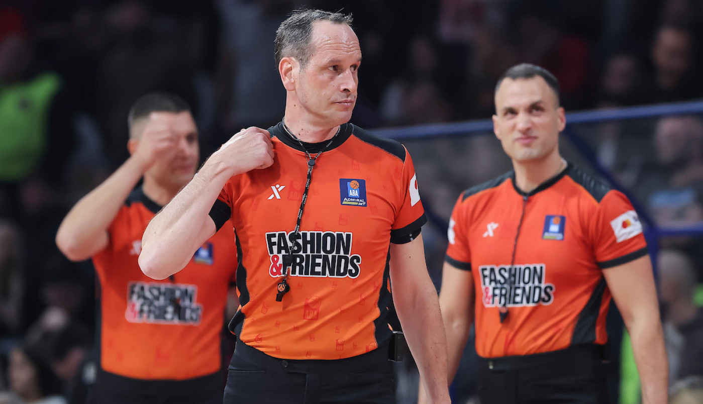 POZNATE SUDIJE ZA NOVI OKRŠAJ PARTIZANA I BUDUĆNOSTI: Admiralbet ABA liga izabrala poznate evroligaške arbitre!