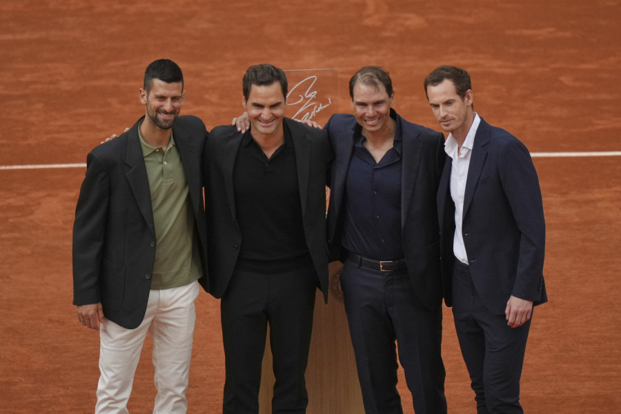Novak Đoković, Rodžer Federer, Rafael Nadač i Endi Marej