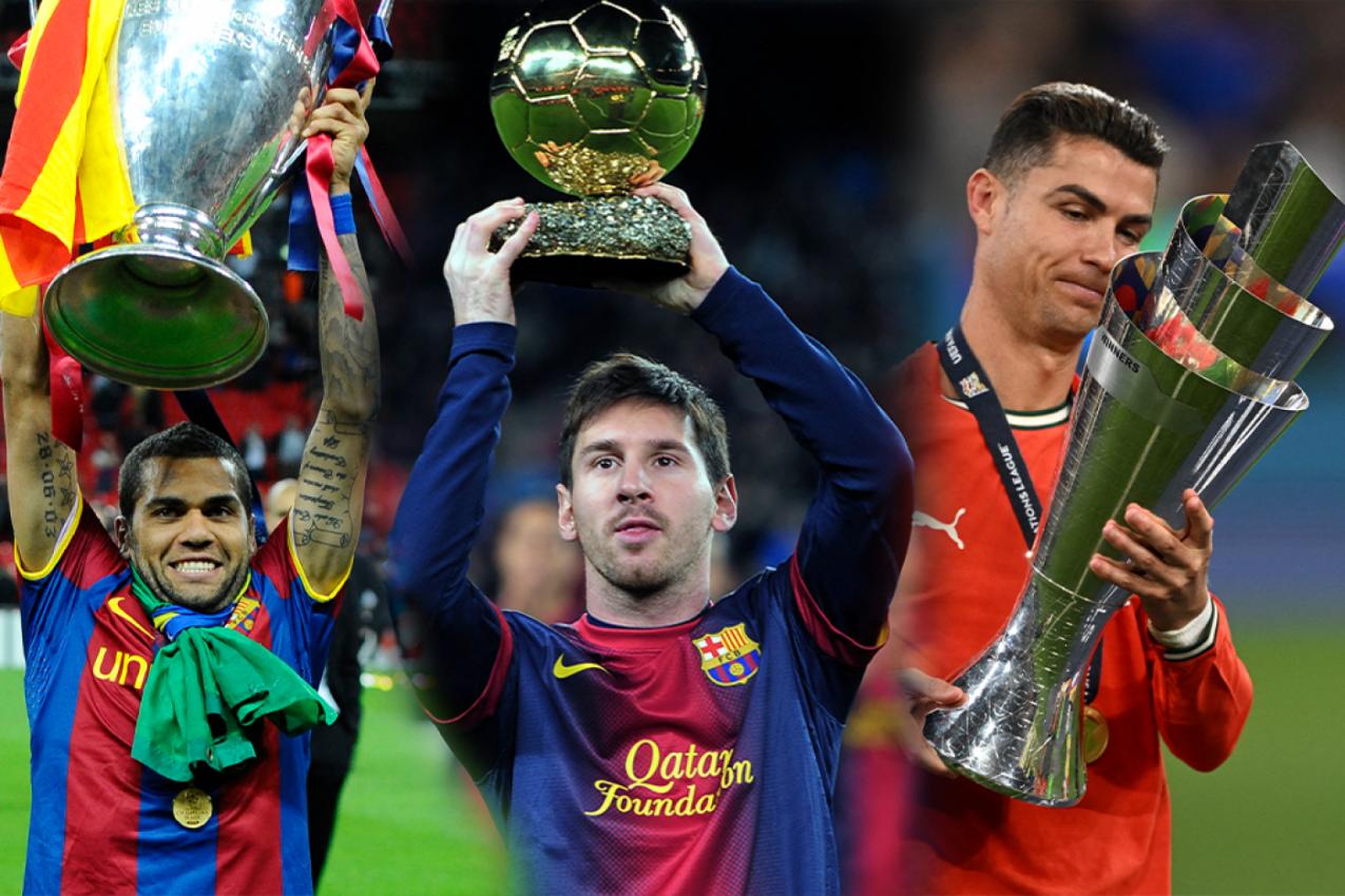 PLES TRIJUMFA I ZVUCI SLAVE: Ovo je 16 najtrofejnijih fudbalera u istoriji! PLES TRIJUMFA I ZVUCI SLAVE: Ovo je 16 najtrofejnijih fudbalera u istoriji!