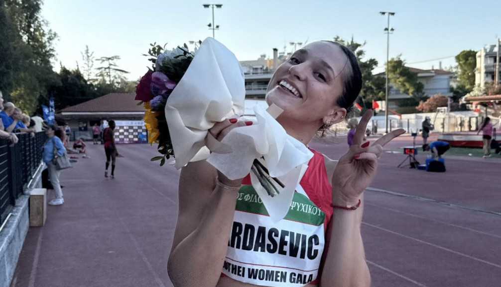 BRAVO! Milica Gardašević pobedila na mitingu u Grčkoj
