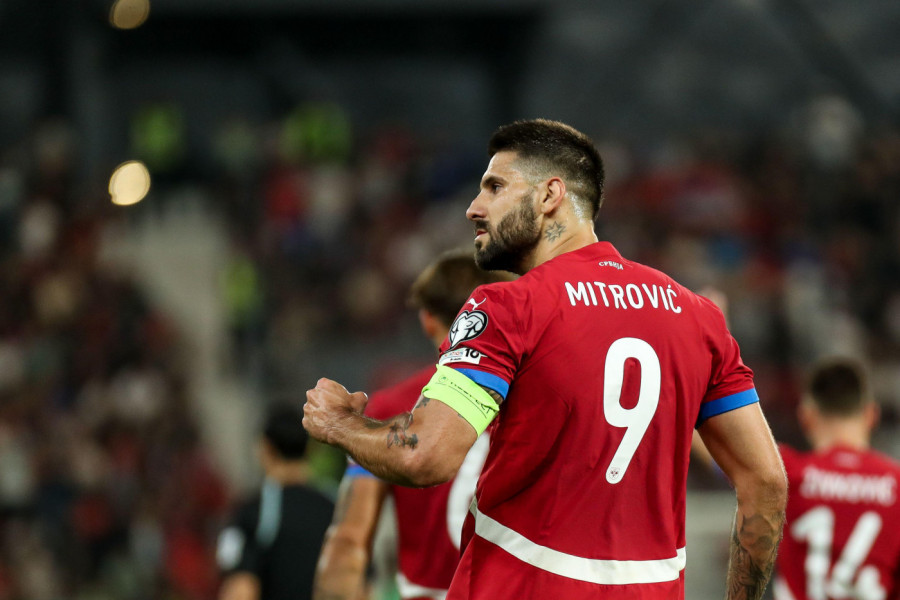MITROVIĆ POSLE POBEDE: Evo šta je najbolji strelac reprezentacije rekao nakon het-trika i jubileja!