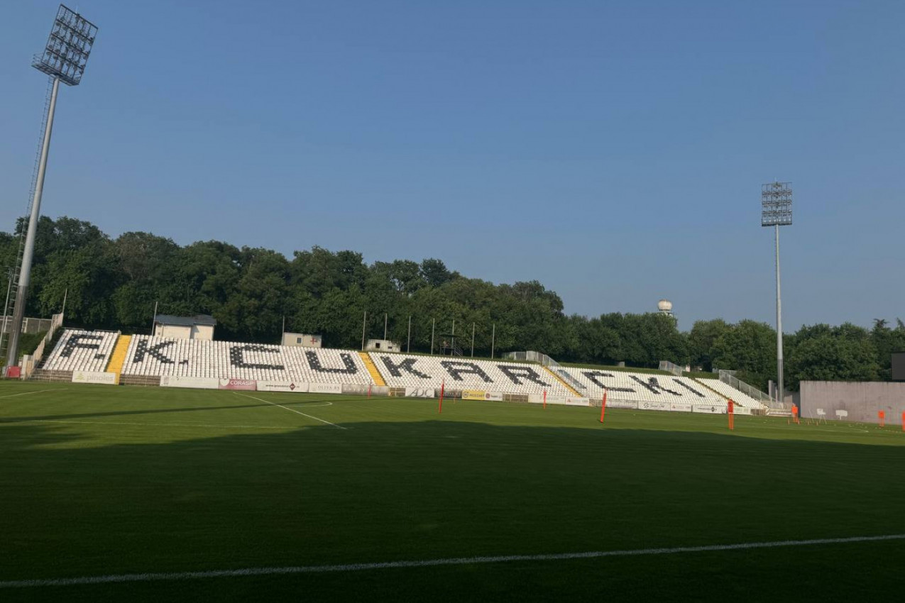 UOČI DERBIJA: Evo kako izgledaju tribine stadiona Čukaričkog! (FOTO GALERIJA)