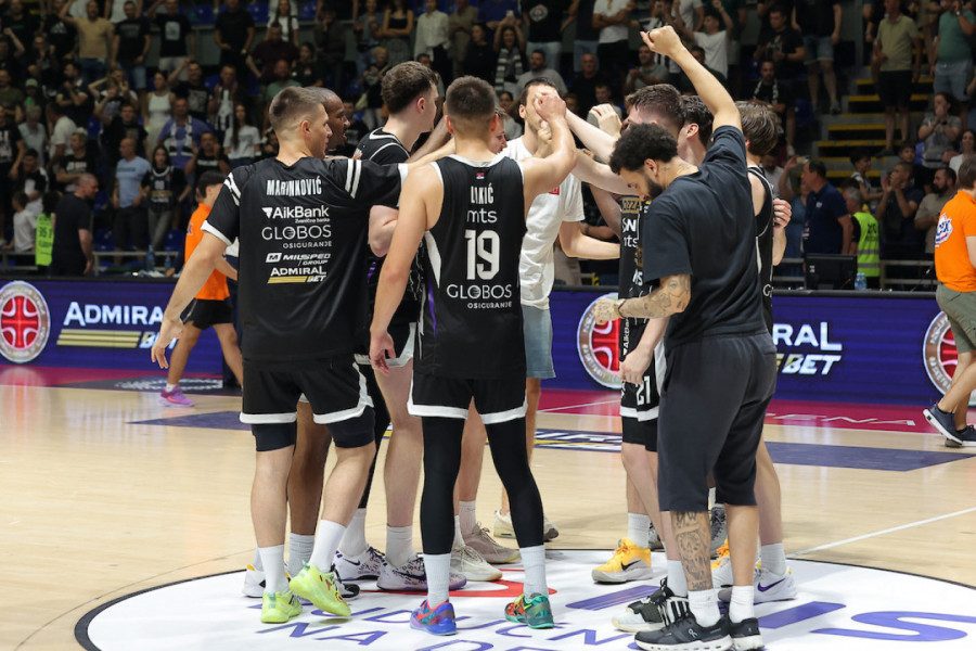 POZNATO KADA I GDE PARTIZAN IGRA FINALE ADMIRALBET KLS! Crno-beli u borbi za trofej protiv Spartaka!