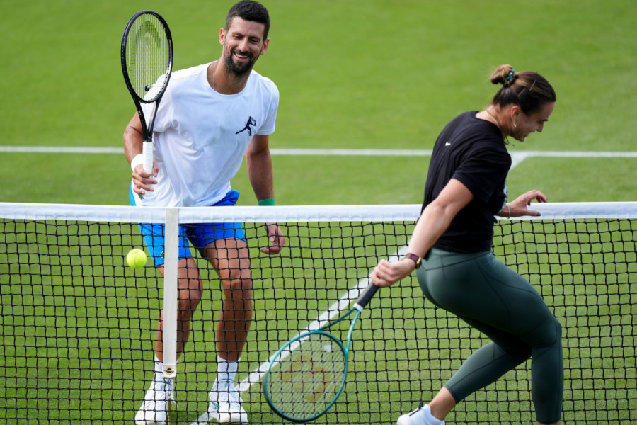 NOVAK JE S NJOM DANAS TRENIRAO! Trostruka grend slem šampionka se pohvalila na društvenim mrežama (FOTO)
