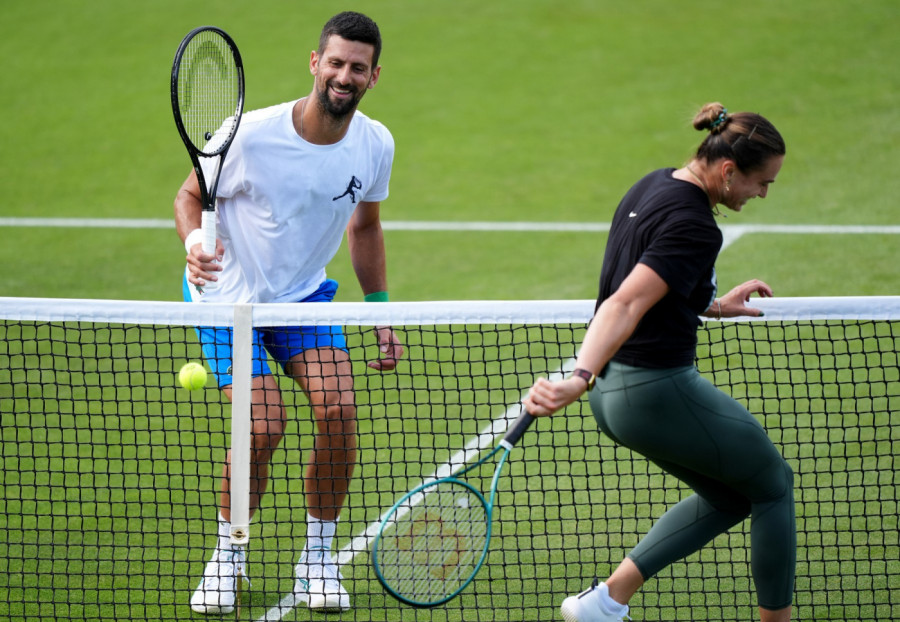 Novak Đoković i Arina Sabalenka