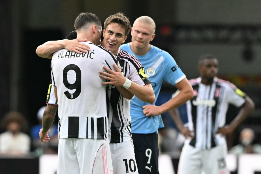MANČESTER SITI RAZBIO JUVENTUS: Vlahović postigao lep utešni pogodak! (VIDEO)