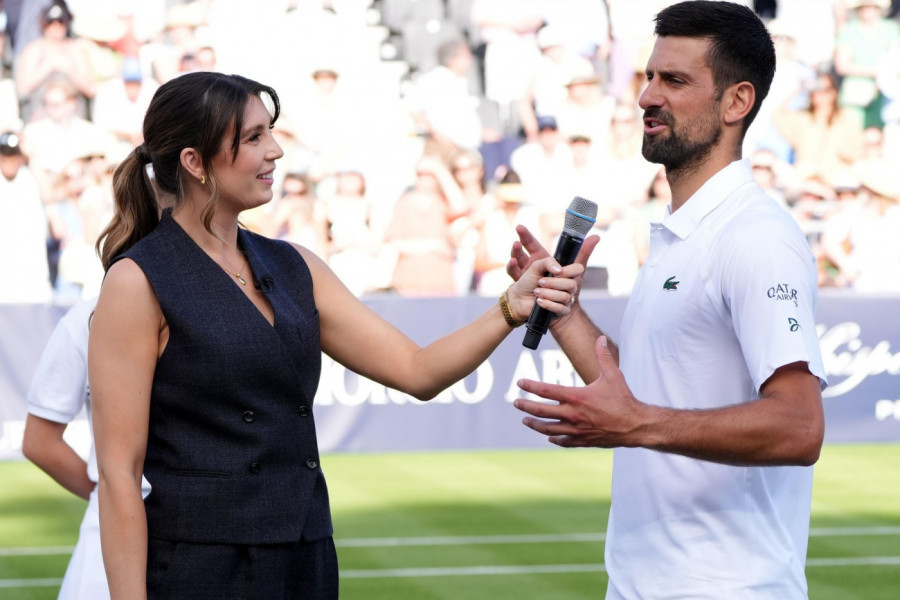 NOVAK DAVAO INTERVJU NAKON PORAZA: Pričao, pa novinarka počela da ga obasipa komplimentima!