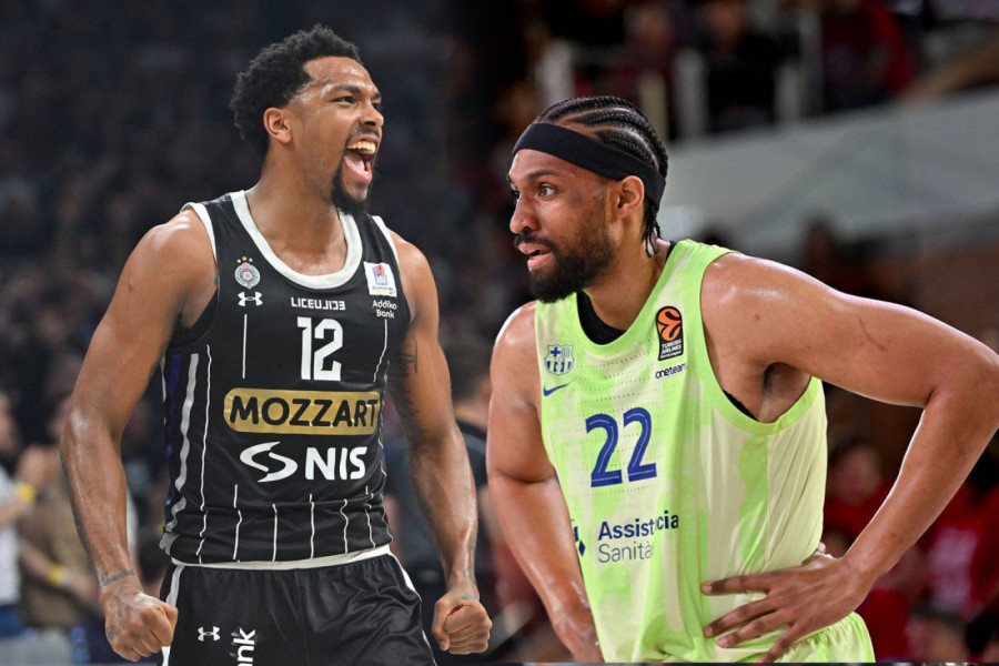 LJUTI RIVALI POSTALI SAIGRAČI: Kako je Parker uništavao Sterlinga Brauna pre nego što su postali klupske kolege u Partizanu!