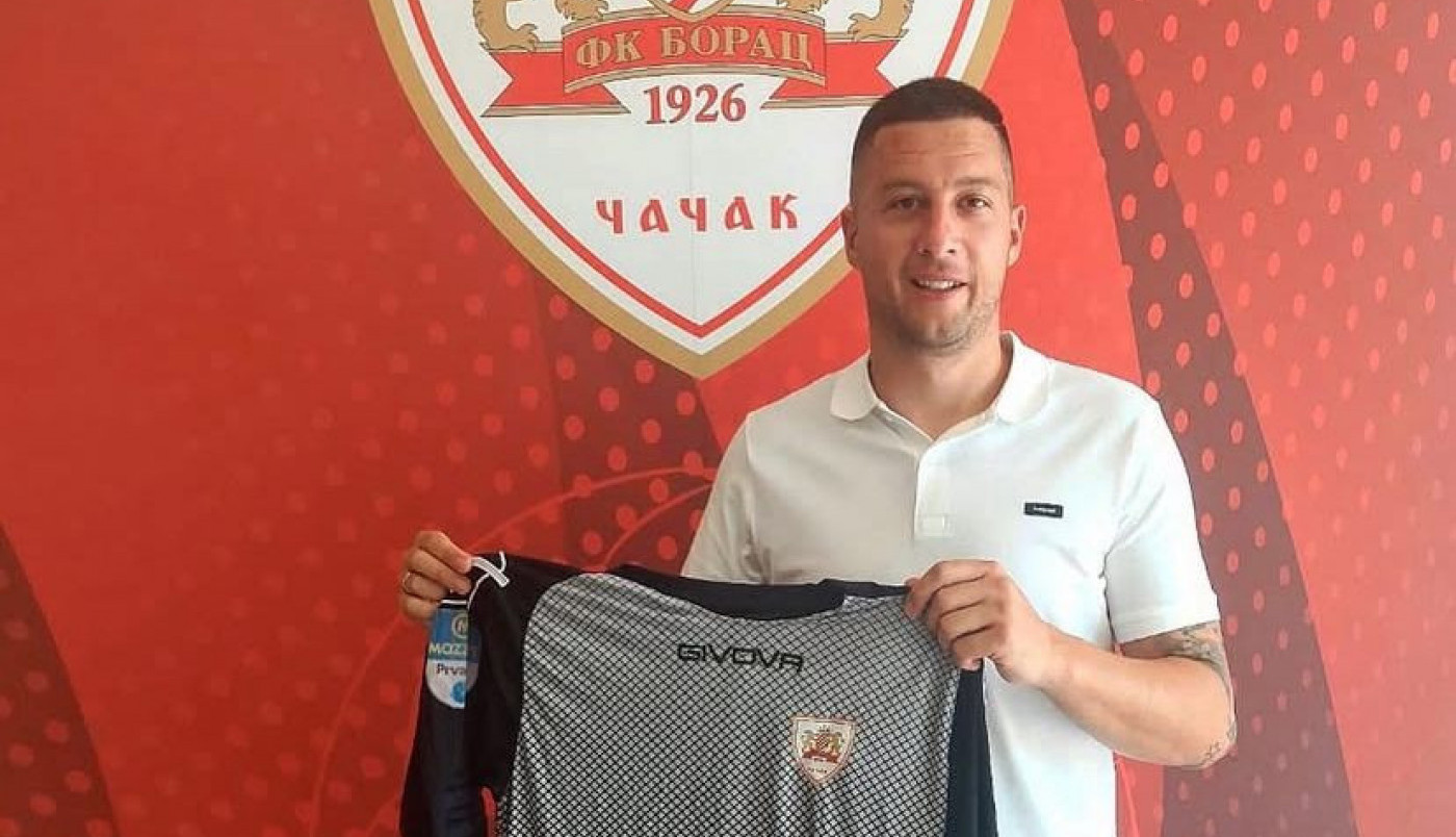 GOLMANSKI BEDEM SE VRAĆA KUĆI: Nikola Petrić ponovo u Borcu iz Čačka!
