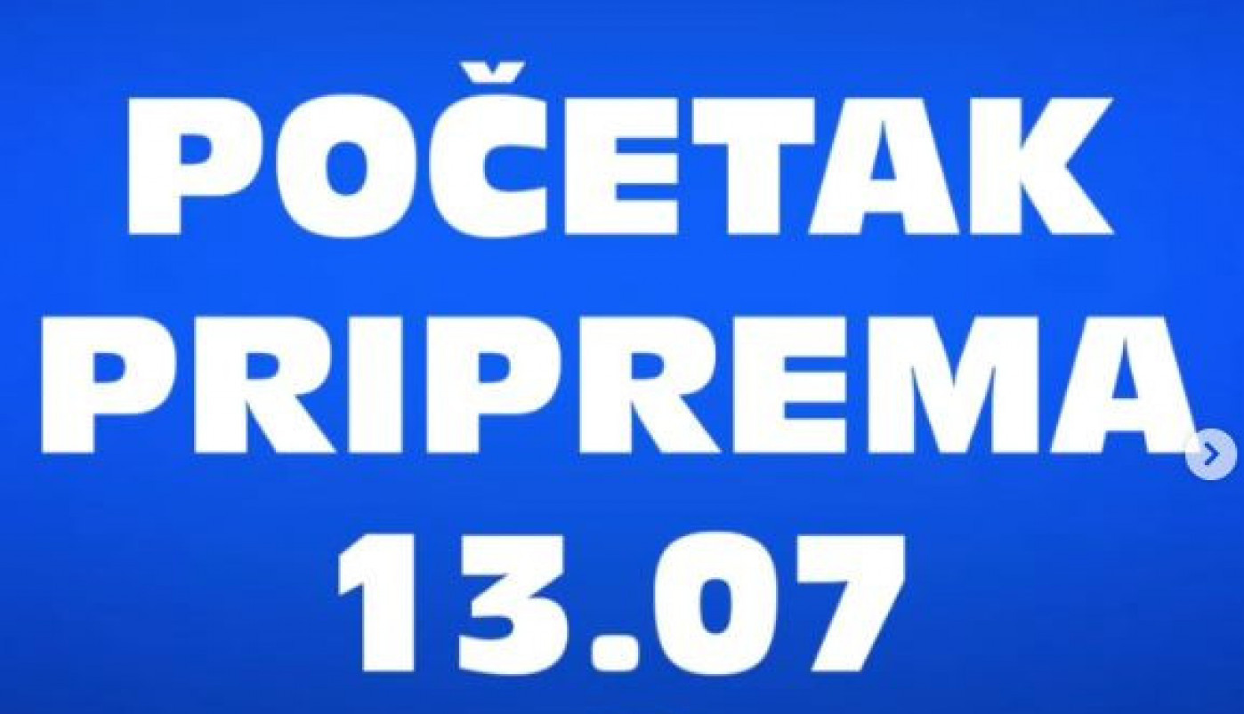 UPRAVA SE PRIPREMA ZA SEZONU: Poznato je kada se igrači prvi put okupljaju!