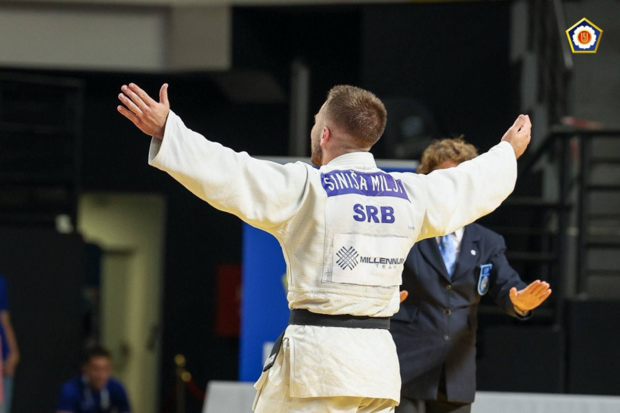 BEOČINSKI DžUDISTA SINIŠA MILjIĆ TREĆI U EVROPI!
