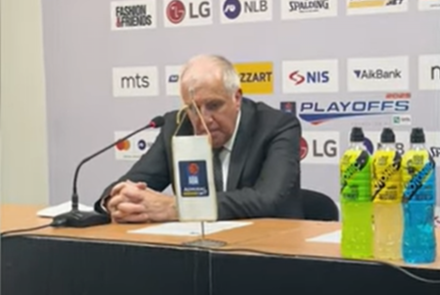 Željko Obradović nakon pobede protiv Budućnosti!