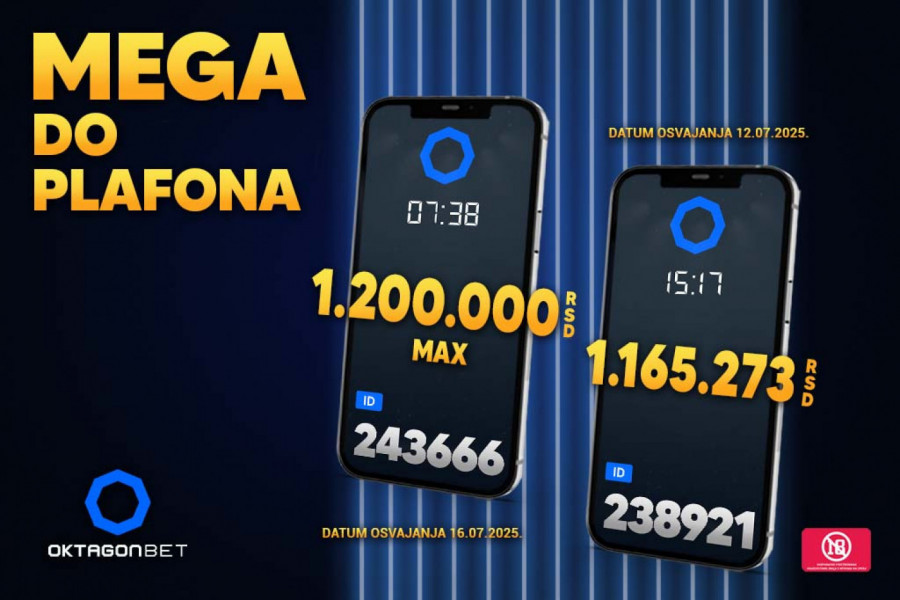 Mega Jackpot se zaleteo – Beograd dobio novog milionera!