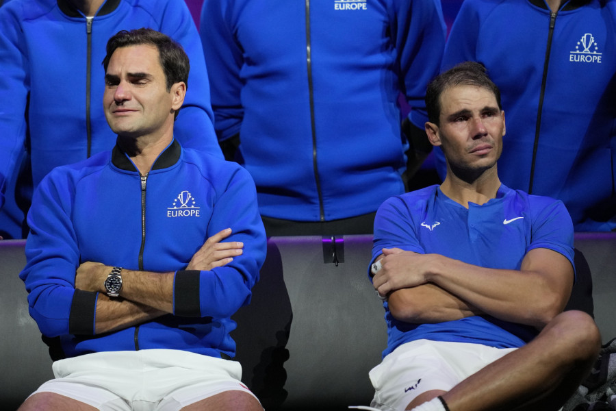 FEDERER UDARIO NA NADALA, RADILI SU I ŠTAPOVI! Švajcarcu i Špancu se ogadio tenis, pa su ušli u klinč