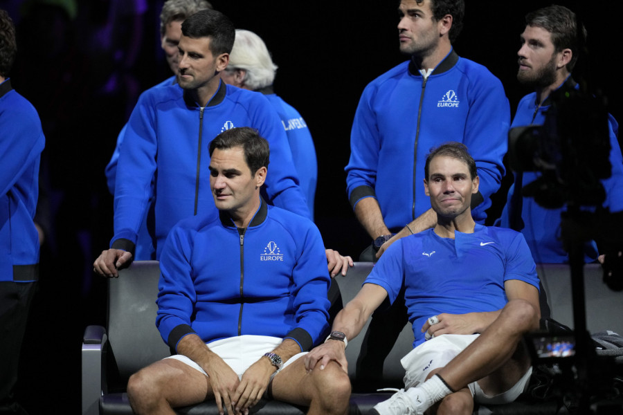 FEDERER I NADAL PONOVO ZAJEDNO I TO NA TENISKOM TERENU: Fotografija brzo obišla svet, evo o čemu se radi! (FOTO)