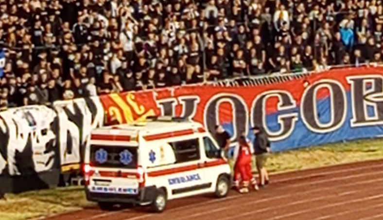 DRAMA U HUMSKOJ: Druga intervencija hitne pomoći na utakmici Partizan - AEK Larnaka