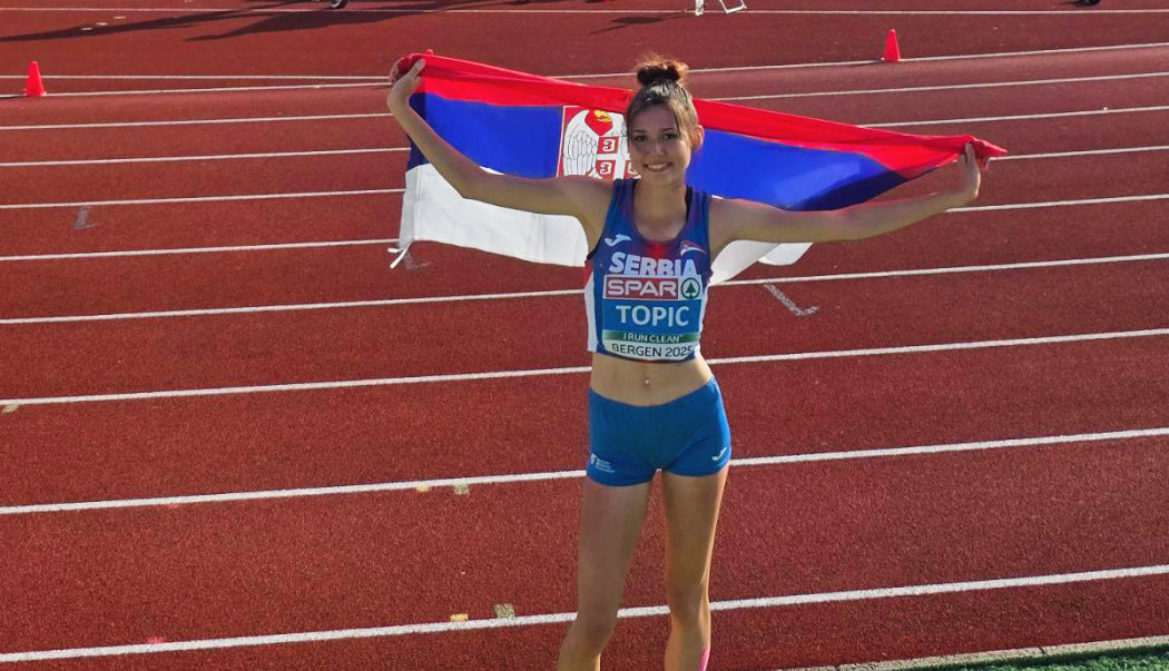 ZLATO ZA ANGELINU TOPIĆ: Srpska atletska princeza osvojila Evropu! ZLATO ZA ANGELINU TOPIĆ: Srpska atletska princeza osvojila Evropu!