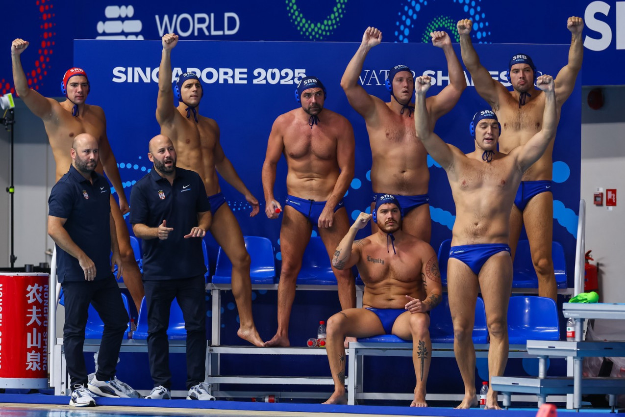 MOĆNA SRBIJA SE PROŠETALA DO POLUFINALA SVETSKOG PRVENSTVA: Delfini rastužili Udovičića i SAD, za finale protiv komšija! MOĆNA SRBIJA SE PROŠETALA DO POLUFINALA SVETSKOG PRVENSTVA: Delfini rastužili Udovičića i SAD, za finale protiv komšija!