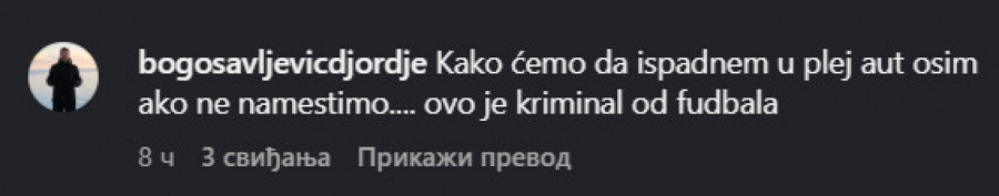 Nakon trijumfa u Pančevu...