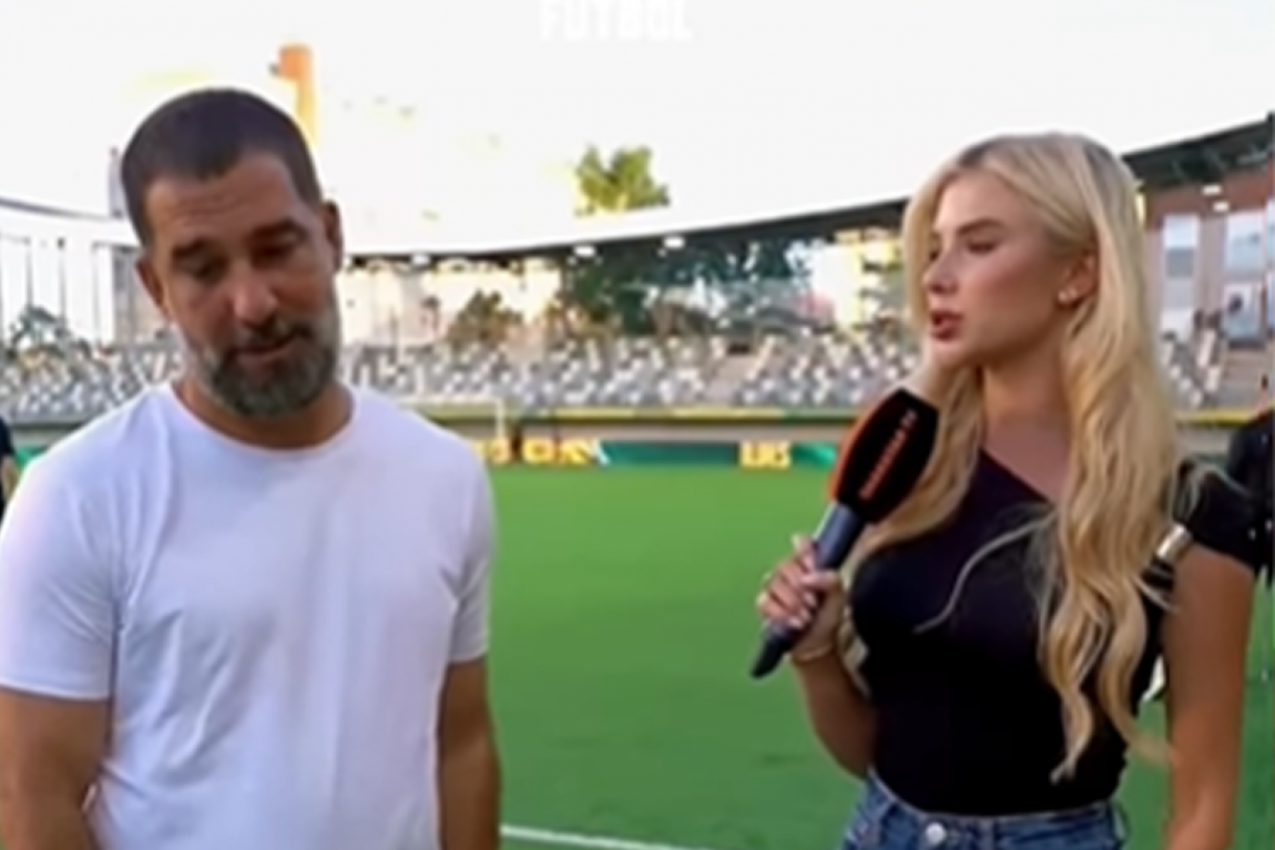 CEO SVET BRUJI O NJIMA: Bivši as Barselone "PAO" pred voditeljkom - hit video kruži internetom!